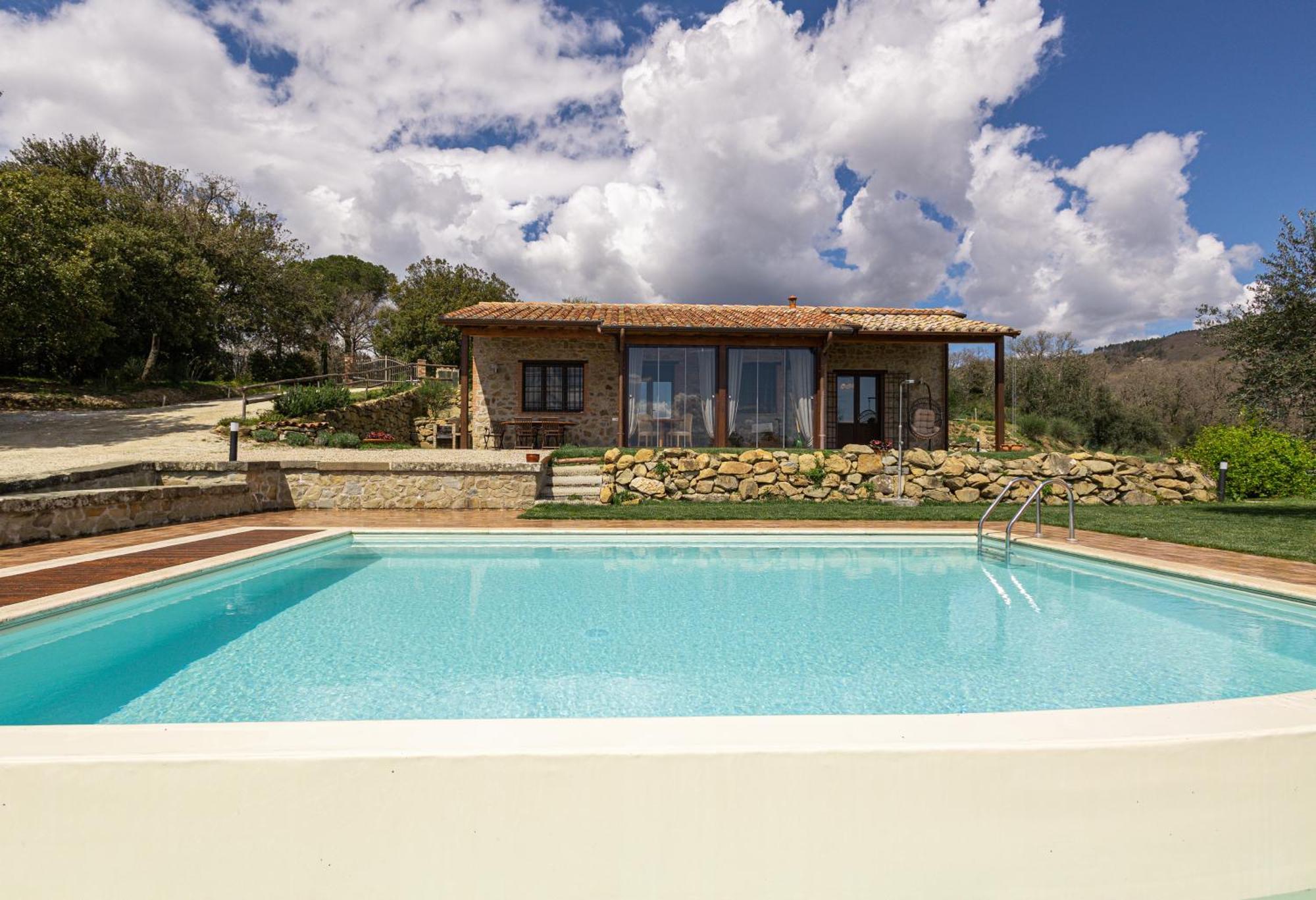 Di Colle In Colle - Country House With Private Pool Tuoro sul Trasimeno Bagian luar foto
