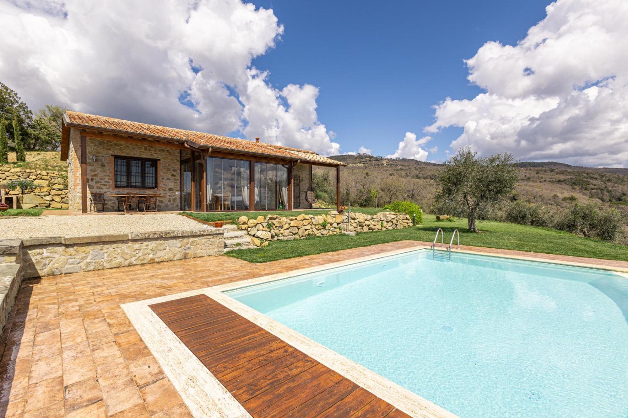 Di Colle In Colle - Country House With Private Pool Tuoro sul Trasimeno Bagian luar foto